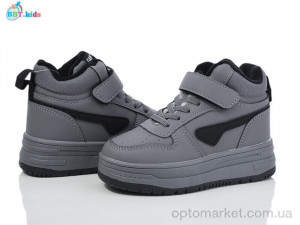 Кросівки дитячі T322-2-2 BBT сірий  оптом от Optomarket