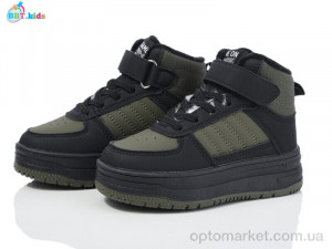 Кросівки дитячі T323-2-6 BBT зелений  оптом от Optomarket