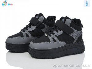 Черевики дитячі T325-2-1 BBT kids сірий  оптом от Optomarket