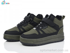 Черевики дитячі T325-3-3 BBT kids зелений  оптом от Optomarket