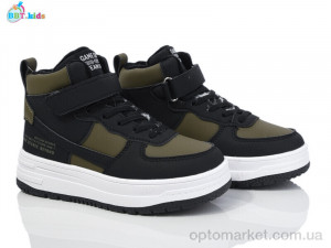 Черевики дитячі T326-3-8 BBT зелений  оптом от Optomarket