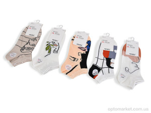 Шкарпетки жіночі T326 mix Nicen мікс оптом от Optomarket