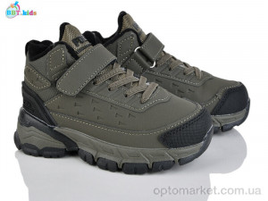 Кросівки дитячі T328-2-7 BBT хакі  оптом от Optomarket