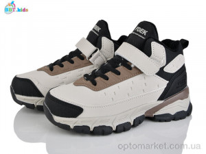 Кросівки дитячі T328-3-6 BBT бежевий  оптом от Optomarket