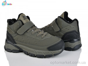 Кросівки дитячі T328-3-7 BBT хакі  оптом от Optomarket