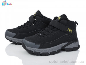 Кросівки дитячі T329-3-5 BBT чорний  оптом от Optomarket