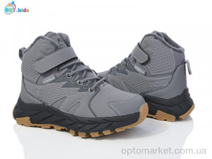 Кросівки дитячі T335-3-3 BBT сірий  оптом от Optomarket