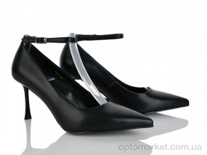 Туфлі жіночі T527-F Lino Marano чорний  оптом от Optomarket