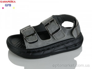 Сандалі дитячі T62-5 GFB-Канарейка сірий оптом от Optomarket