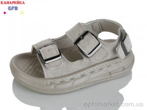 Сандалі дитячі T62-6 GFB-Канарейка сірий оптом от Optomarket
