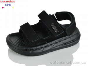 Сандалі дитячі T63-1 GFB-Канарейка чорний оптом от Optomarket