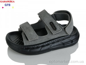 Сандалі дитячі T63-5 GFB-Канарейка сірий  оптом от Optomarket