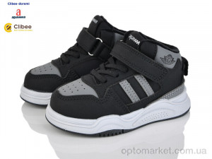 Кросівки дитячі T6526 black-grey Apawwa чорний  оптом от Optomarket