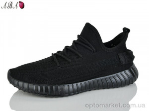 Кросівки чоловічі T66-1 Ideal чорний  оптом от Optomarket