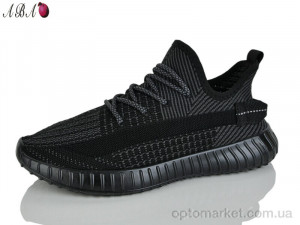 Кросівки чоловічі T66-2 Ideal чорний  оптом от Optomarket