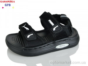 Сандалі дитячі T66-6 GFB-Канарейка чорний оптом от Optomarket
