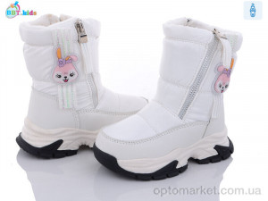 Дутики дитячі T6903-3 BBT kids білий  оптом от Optomarket