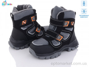 Черевики дитячі T6953-3 світловідбивач BBT kids сірий  оптом от Optomarket