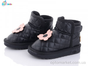 Уги дитячі T7010-1 BBT kids чорний  оптом от Optomarket