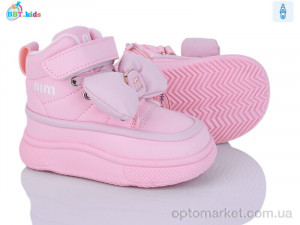 Черевики дитячі T705-1-7 BBT рожевий  оптом от Optomarket