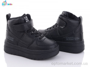 Черевики дитячі T7050-8 bbt.kids чорний  оптом от Optomarket