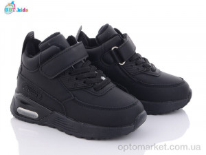 Черевики дитячі T7052-1 bbt.kids чорний  оптом от Optomarket