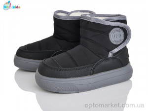 Дутики дитячі T708-2-7 BBT чорний  оптом от Optomarket