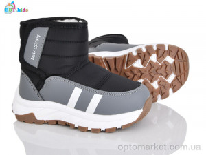 Дутики дитячі T711-2-7 BBT чорний  оптом от Optomarket