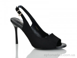 Босоніжки жіночі T745-6L Lino Marano чорний оптом от Optomarket