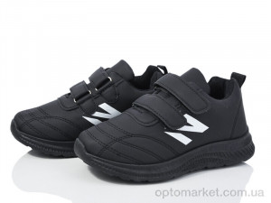 Кросівки дитячі T806-1 LQD чорний  оптом от Optomarket