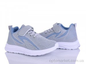 Кросівки дитячі T811-3 LQD сірий оптом от Optomarket