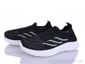 Кросівки дитячі T817-1 LQD чорний оптом от Optomarket