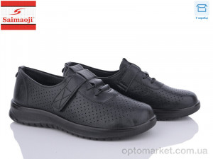 Туфлі жіночі T83-1 Saimaoji чорний  оптом от Optomarket