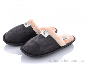 Тапки женские Тапочки UGG grey UGG серый  оптом от Optomarket