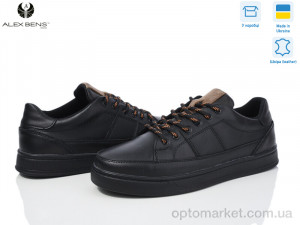 Кросівки чоловічі TK чорний Alex Bens чорний  оптом от Optomarket