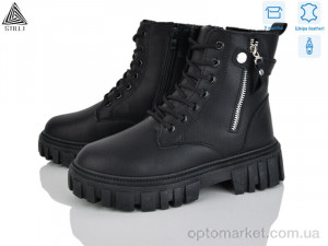 Черевики жіночі TM620-1 шкіра Stilli чорний  оптом от Optomarket
