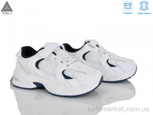 Кросівки дитячі TQ50-5 шкіра Stilli білий  оптом от Optomarket
