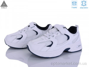 Кросівки дитячі TQ50-5 шкіра Stilli білий оптом от Optomarket
