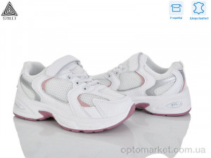 Кросівки дитячі TQ50-6 шкіра Stilli білий  оптом от Optomarket