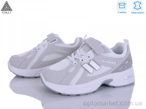 Кросівки дитячі TQ60-1 шкіра Stilli білий оптом от Optomarket