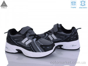 Кросівки дитячі TQ70-5 шкіра Stilli сірий оптом от Optomarket