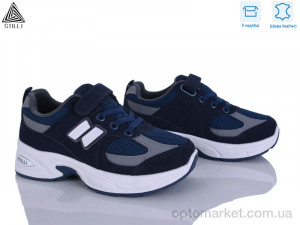 Кросівки дитячі TQ80-3 шкіра Stilli синій оптом от Optomarket