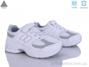 Кросівки дитячі TQ80-7 шкіра Stilli білий оптом от Optomarket