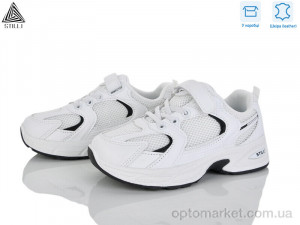 Кросівки дитячі TQ90-5 шкіра Stilli білий  оптом от Optomarket