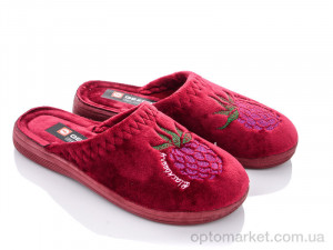 Капці жіночі Турція 001-2 бордовий Gezer бордовий  оптом от Optomarket