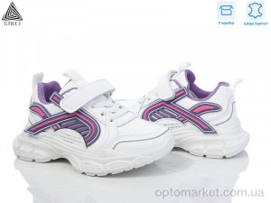 Кросівки дитячі TX120-28 шкіра піна Stilli білий  оптом от Optomarket