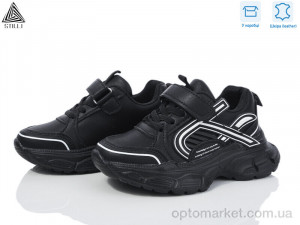 Кросівки дитячі TX120-4 шкіра піна Stilli чорний  оптом от Optomarket