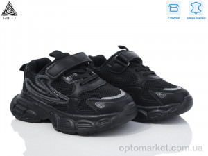 Кросівки дитячі TX20-1 шкіра піна Stilli чорний  оптом от Optomarket