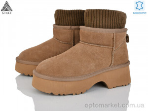 Уги жіночі UG150-5 шкіра піна Stilli хакі оптом от Optomarket