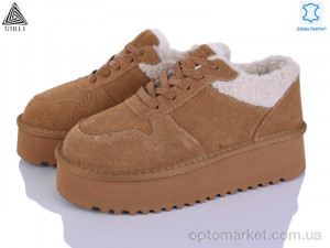Уги жіночі UG190-4 шкіра піна Stilli camel оптом от Optomarket